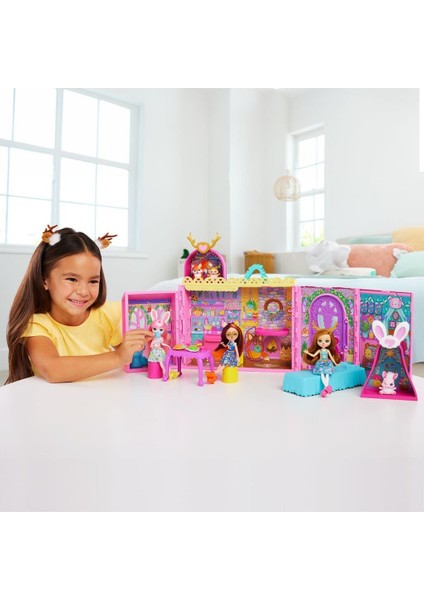 Nessiworld HXL53 Enchantimals Ana Karakter Bebekler Evi indirimleri