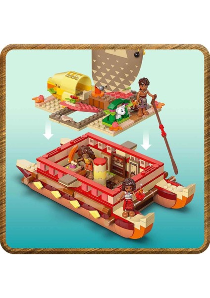 Nessiworld LEGO Disney Moana’nın Macera Kanosu 43270 modelleri