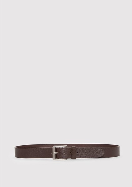 Kahverengi Deri Kemer 0910644-33382 indirimleri