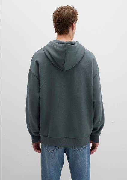 Mavi Baskılı Yeşil Sweatshirt 0S10301-71598