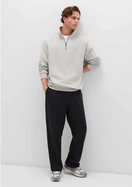 Siyah Basic Eşofman Altı 0010476-900