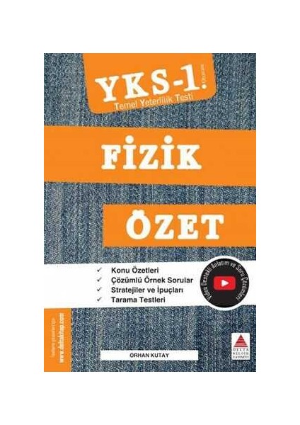 Delta Kültür Yks 1. Oturum Fizik Özet (Tyt)