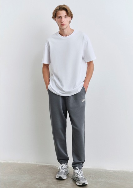 Mavi Baskılı Antrasit Eşofman Altı 0010512-80776