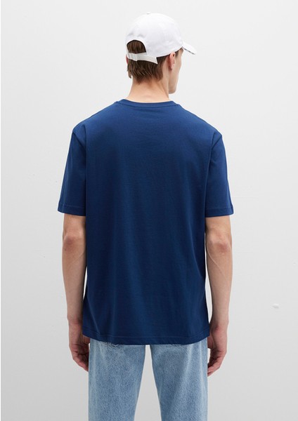 Mavi Baskılı Mavi Tişört 0612904-89353