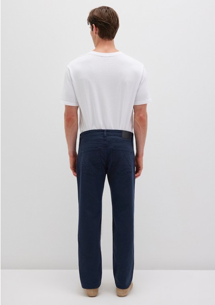 Lisbon Koyu Lacivert Denim Gabardin Pantolon 0010039-90682