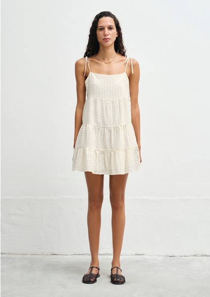 Ekru Elbise 1310792-80194