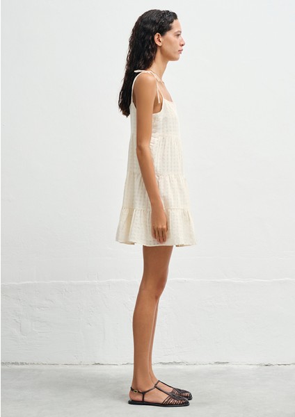 Ekru Elbise 1310792-80194