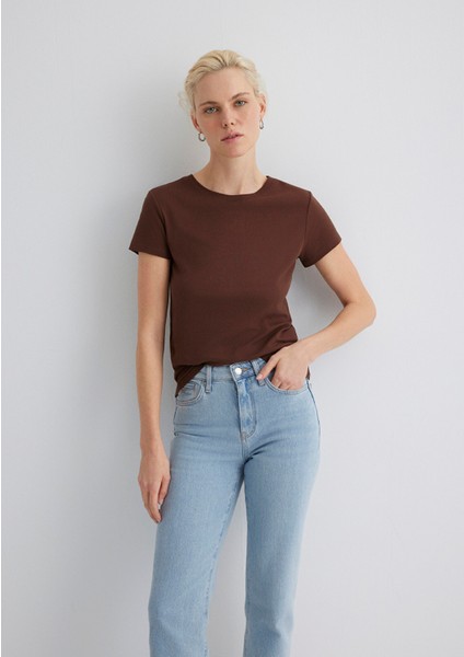 Kahverengi Tişört 1613573-82599