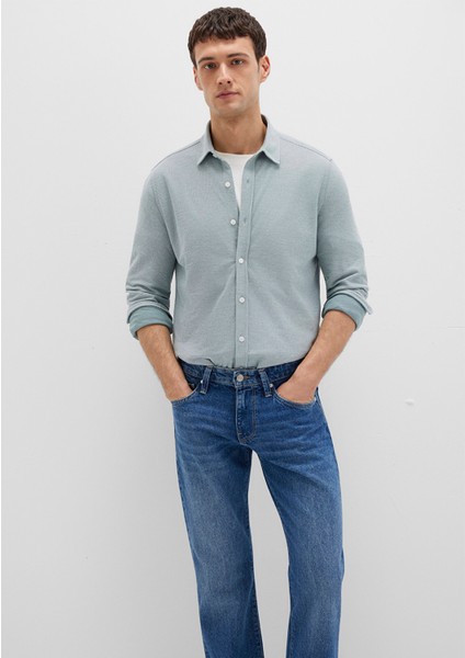 Yeşil Örme Gömlek 0211513-70131