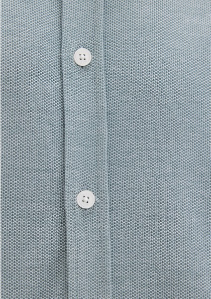 Yeşil Örme Gömlek 0211513-70131