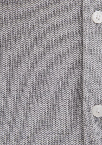Gri Örme Gömlek 0211513-80018