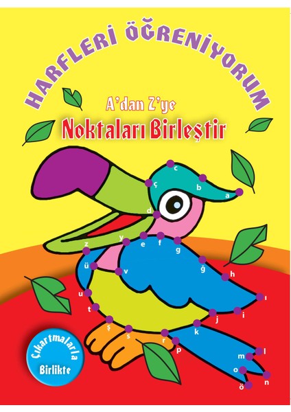 Harfleri Öğreniyorum A'dan Z'ye Noktaları Birleştir