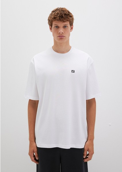 Mavi Pro Beyaz Basic Tişört 0613090-620