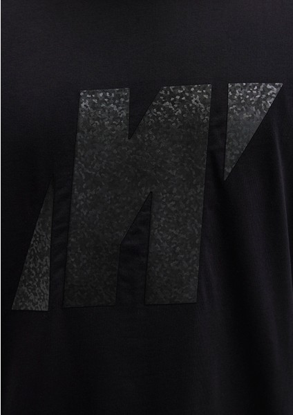 Mavi Pro Logo Baskılı Siyah Tişört 0613086-900