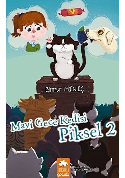 Mavi Gece Kedisi - Piksel 2