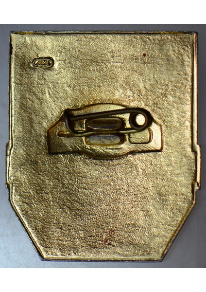 Sovyetler Birliği Druzhinnik (Gönüllü Halk Devriyesi) Mineli Eski Rozet-Pin. Orak-Çekiç. 34X28 mm fiyatları