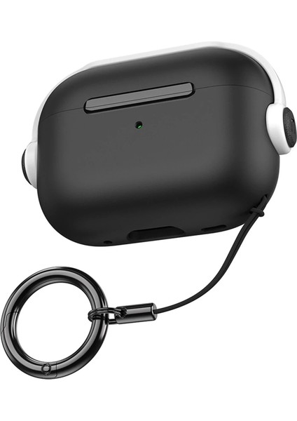 Airpods 3 (3.nesil) Cool Kılıf - SIYAH-BEYAZ-(5796)