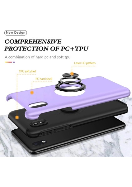 Samsung Galaxy A01 Core Kılıf Elit Yüzüklü Kapak - MOR-(5796) fiyatları