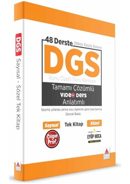Dgs Kitap Konu Özetli Soru Bankası Video Anlatımlı Tek Kitap