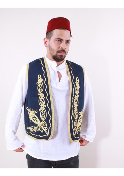 Damat Kına Gecesi Osmanlı Yelek ve Fes Takım modelleri