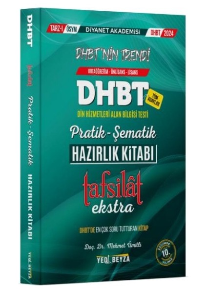 Yedibeyza 2024 Tafsilat Ektra Hazırlık Kitabı