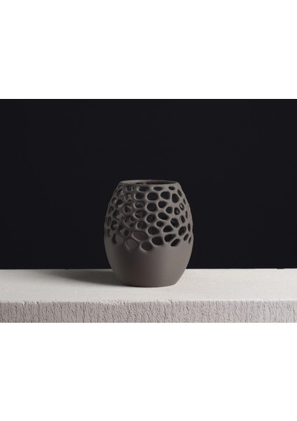 Organik Desenli Kalemlik – Modern Masa Üstü Düzenleyici