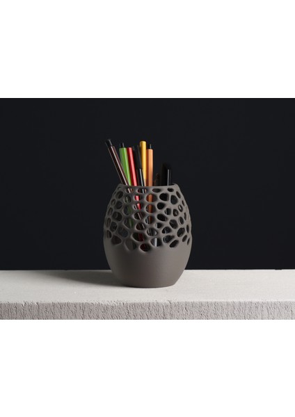 Organik Desenli Kalemlik – Modern Masa Üstü Düzenleyici fiyatları