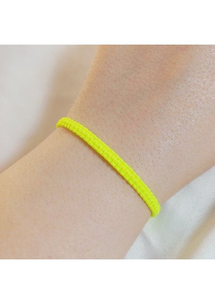 Fosforlu Sarı Makrome Bileklik - Sörfçü Bileklik - Unisex El Yapımı Makrome Asansörlü Ayarlanabilir Hediye - Ip Bileklik - Makrome Bileklik - Örgü Bileklik - Fosforlu Sarı Bileklik fiyatları