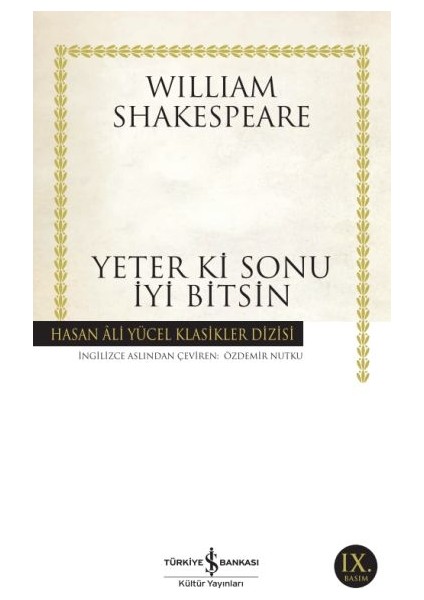 Yeter Ki Sonu Iyi Bitsin - Hasan Ali Yücel Klasikleri