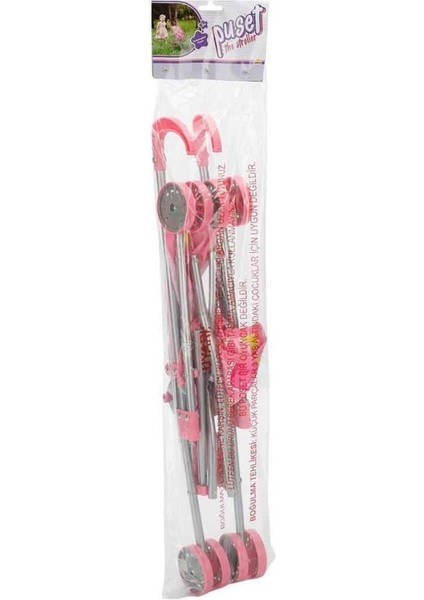 Nessiworld 13001 Katlanır Metal Baston Oyuncak Puset Çilek Desenli fiyatları