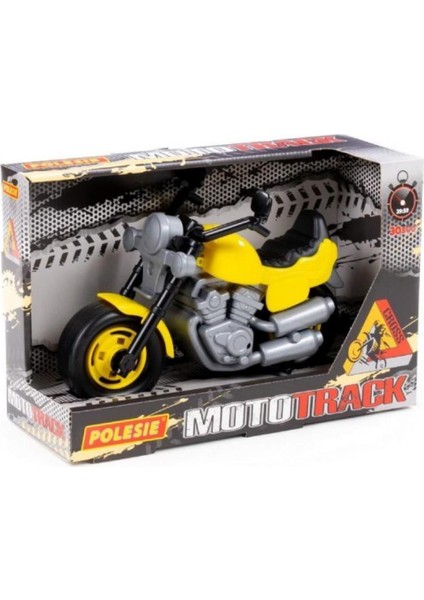 Polesie Cross Yarış Motorsikleti 25 cm Sarı - POL-92298 (Lisinya)