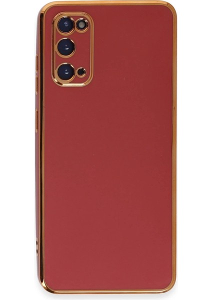 Samsung Galaxy S20 Kılıf Volet Silikon - KIRMIZI-(5796)