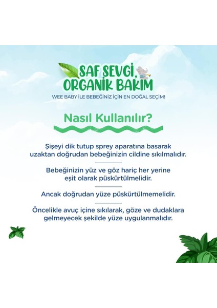 Nessiworld Wee Baby Koruyucu Bebek Spreyi 100 ml indirimleri