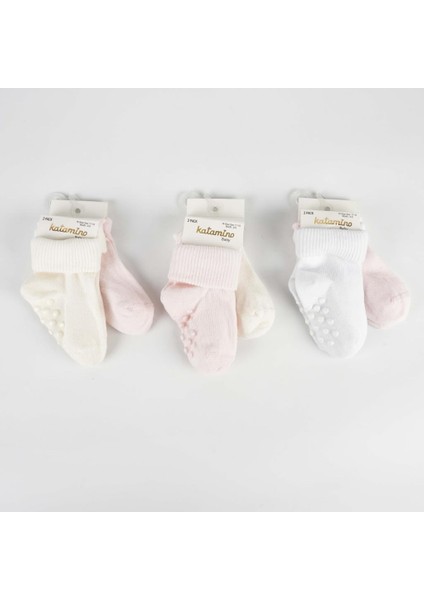 Nessiworld Cenet 2'li Abs'li Kız Bebek Soket Çorap K44048 Asorti