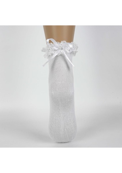 Nessiworld Katamino Ayçıl Aks. Kız Soket Çorap K22230 Beyaz fiyatları