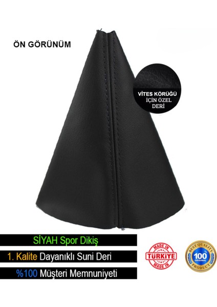 Toyota Avensis Siyah Deri Özel Yeni Tasarım Siyah Spor Dikiş Vites Körüğü fiyatları