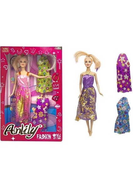 Anlily Yedek Elbiseli Bebek Seti - 02252 (Lisinya) fiyatları