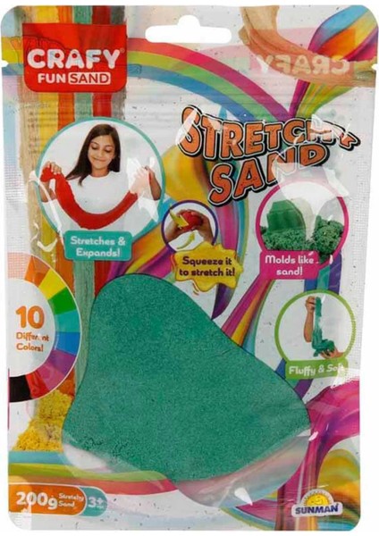 Nessiworld Streç Oyun Kumu Yeşil 200 gr