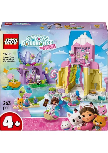 Nessiworld LEGO Gabby’s Dollhouse Tatlı Şekerleme Dağı ve Kedi Bahçesi 11205 fırsatları