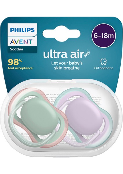 Nessiworld Avent Ultra Air Emzik 6-18 Ay