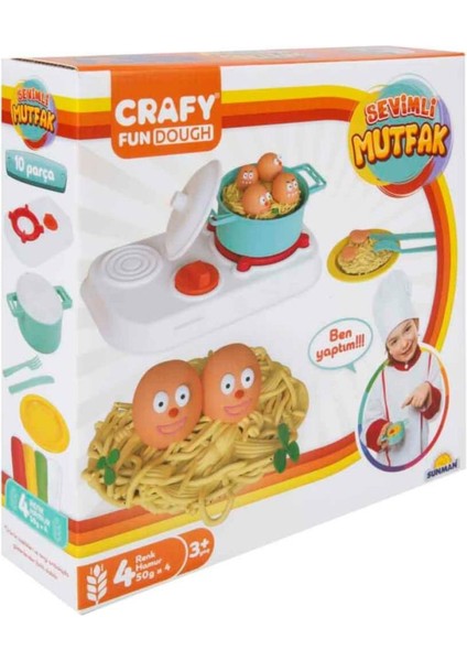 Nessiworld Crafy Sevimli Mutfak 200 Gr. 10 Parça