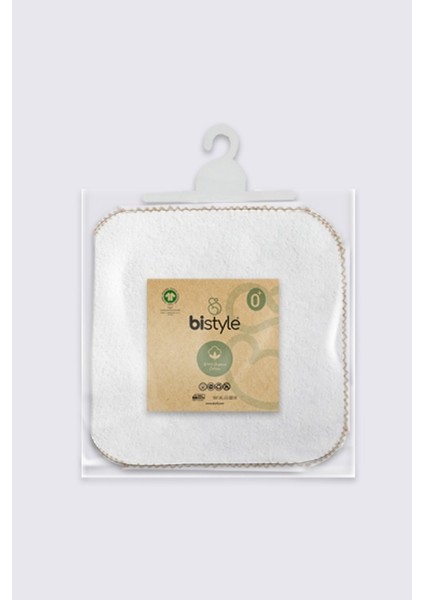 Nessiworld Bistyle Organik 28X28 6'lı Havlu Mendil 90105 Ekru indirimleri