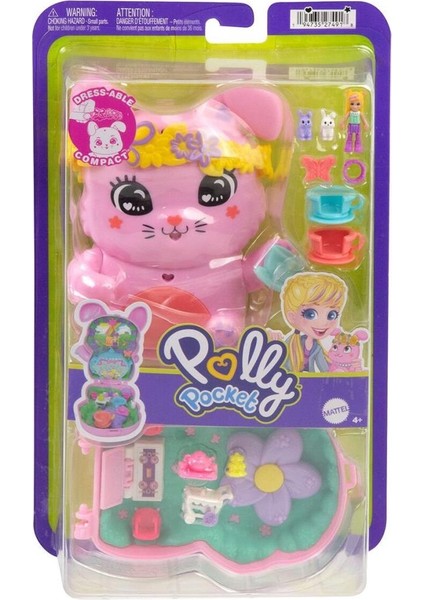 Nessiworld JCR40 Polly Pocket Tavşancığın Çay Partisi Mikro Oyun Seti