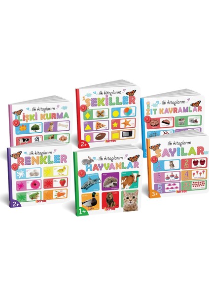 Nessiworld 7202 Ilk Kitaplarım 6lı Set