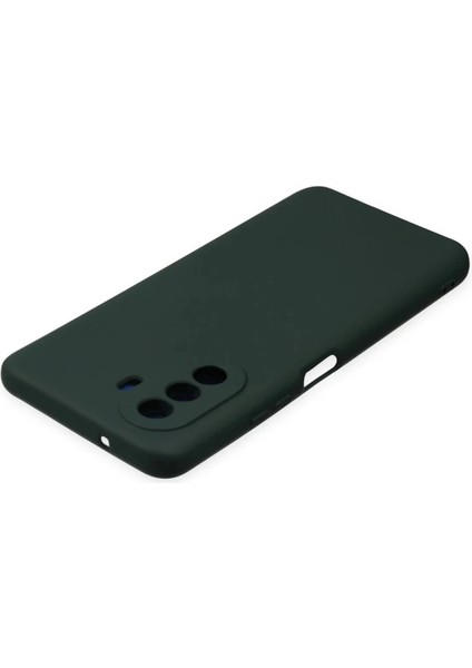 Huawei Nova Y70 Kılıf Nano Içi Kadife Silikon - Koyu YEŞIL-(5796) modelleri