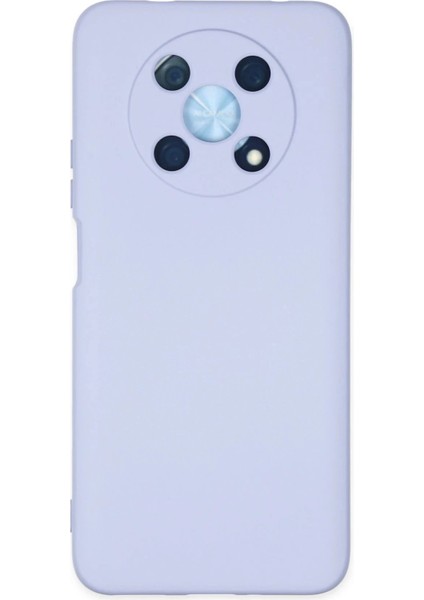 Huawei Nova Y90 Kılıf Nano Içi Kadife Silikon - LILA-(5796)