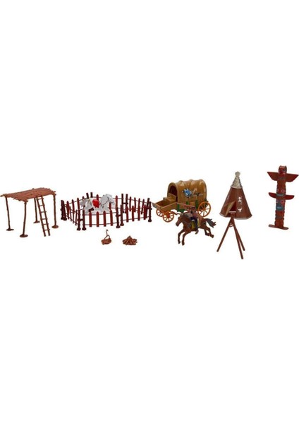 Nessiworld Kovboy Figürleri Oyun Seti
