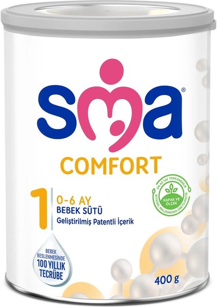 Nessiworld Sma Comfort 1 Bebek Sütü 0-6 Ay 400 gr