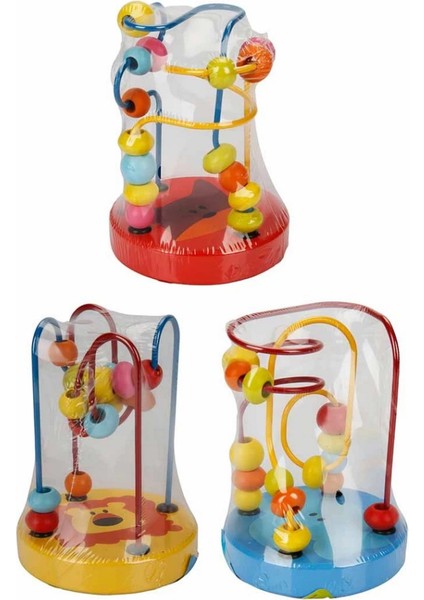 Nessiworld Woody Tahta Boncuk Oyunu Orman Hayvanları S00000575 fırsatları