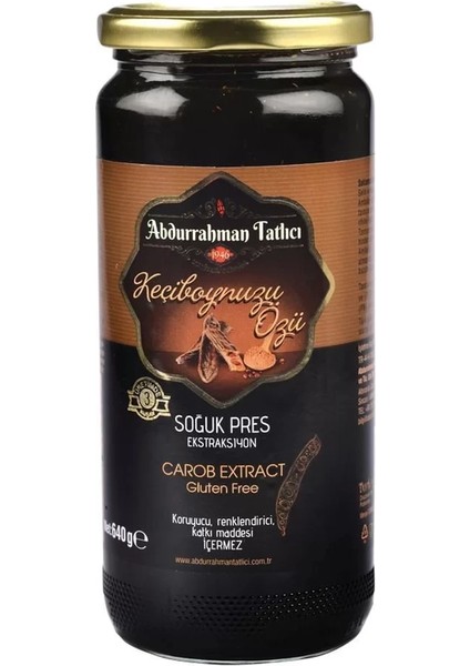 Nessiworld Abdurrahman Tatlıcı Keçiboynuzu Özü 640 gr fiyatları